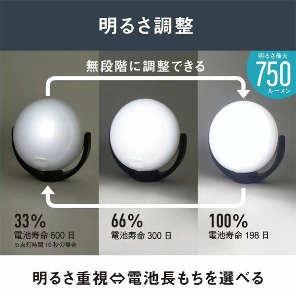 どこでもセンサーライト 750ルーメン ビッグ 取付方法3通り 人感センサーライト LED 乾電池式 電源不要 防雨 IP44 マグネット クリップ  三脚 セキュリティ 防犯対策 夜間 照明 ANYWHERE SENSOR LIGHT CLIP - メルカリ