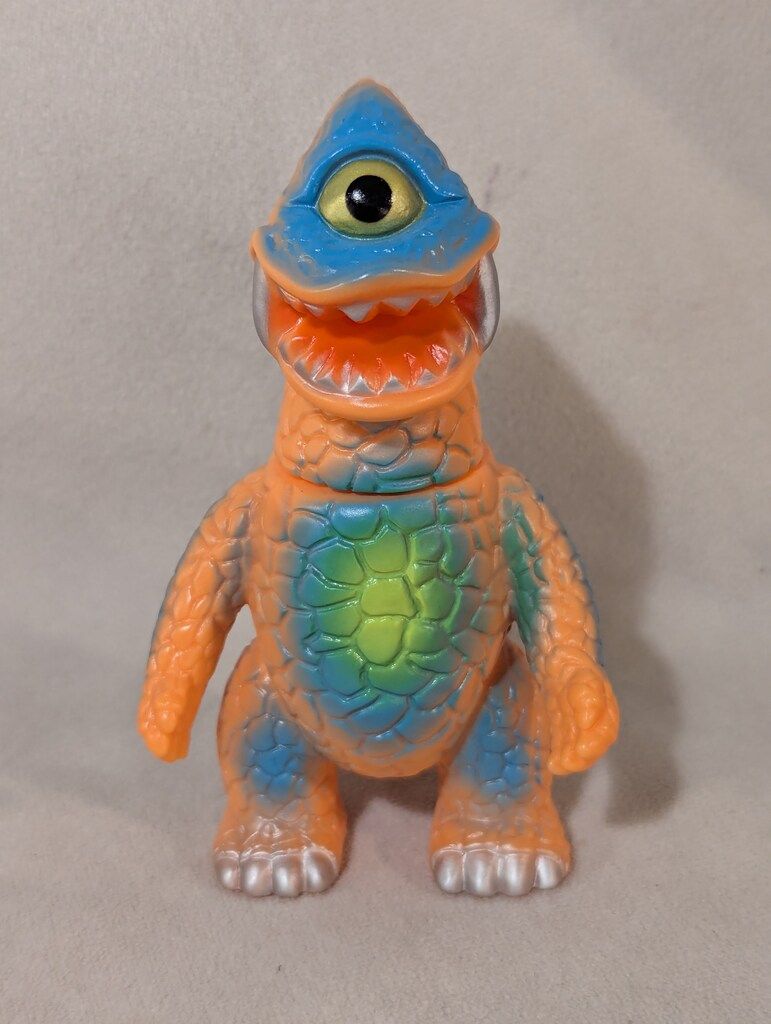 GARGAMEL ゾッキ怪獣シリーズ ザゴラン(黒成型/ミント白塗装) GARGAMEL