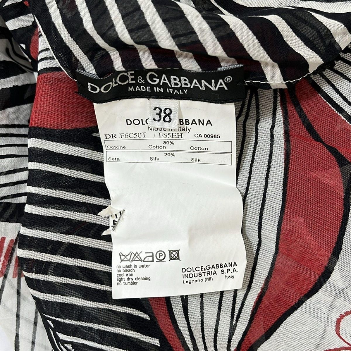 DOLCE&GABBANA(ドルチェアンドガッバーナ) ワンピース サイズ38 DOLCE&GABBANA(ドルチェアンドガッバーナ) ワンピース サイズ38
