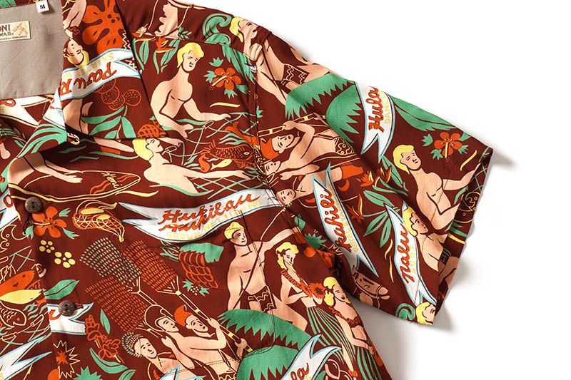 SUN SURF サンサーフ 半袖 アロハシャツ KEONI OF HAWAII 