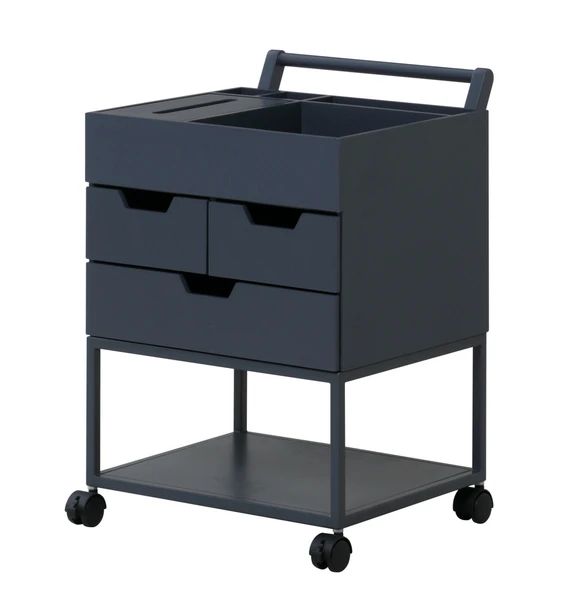 キャスター付き 忘れ物防止ワゴン