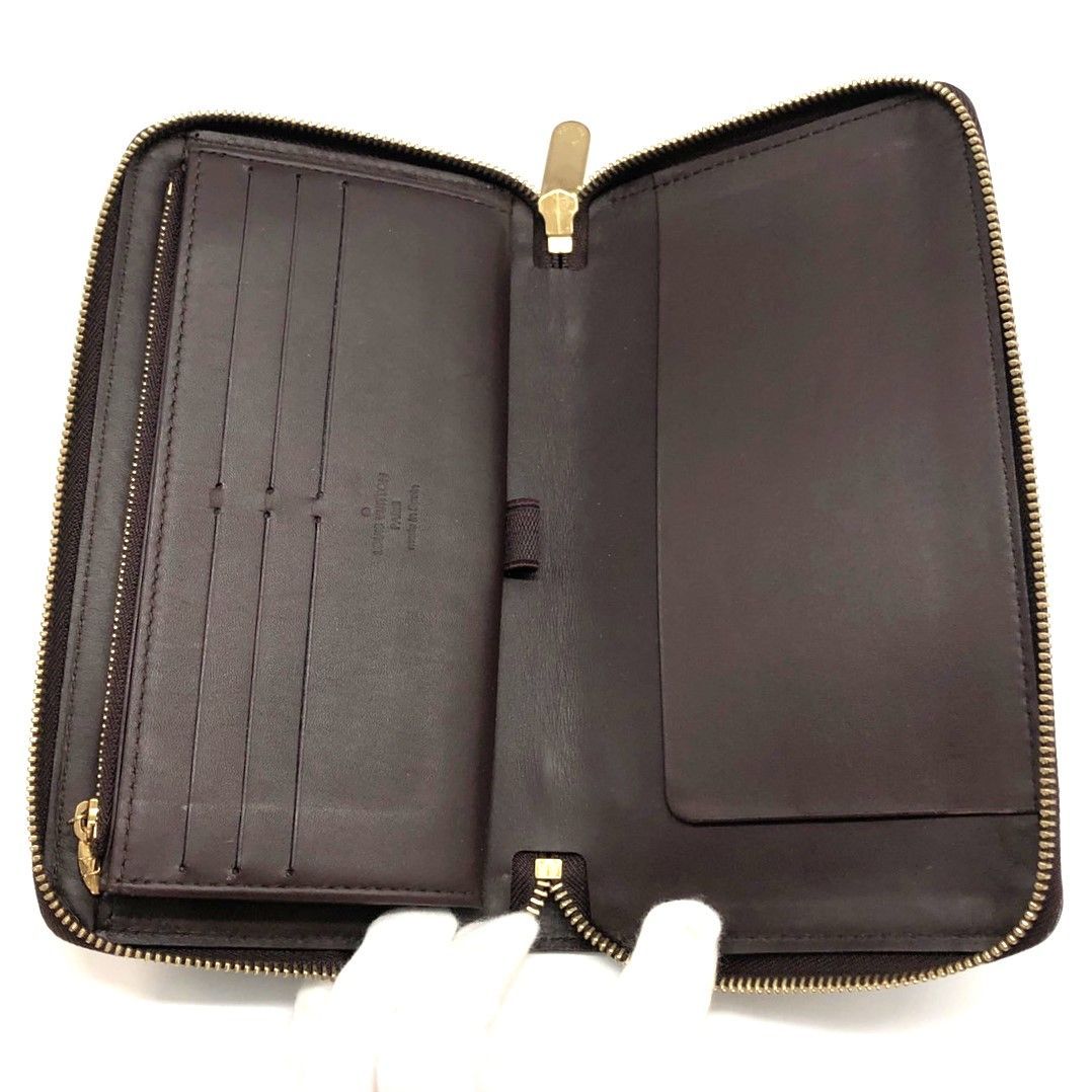 ルイヴィトン ヴェルニ ジッピーオーガナイザー 長財布 アマラント