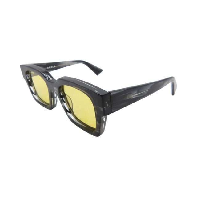 AKILA AURA SUNGLASSES BLACK CLEAR MARBLE アキラ アウラ マーブルクリア セルフレーム サングラス 眼鏡 大名店