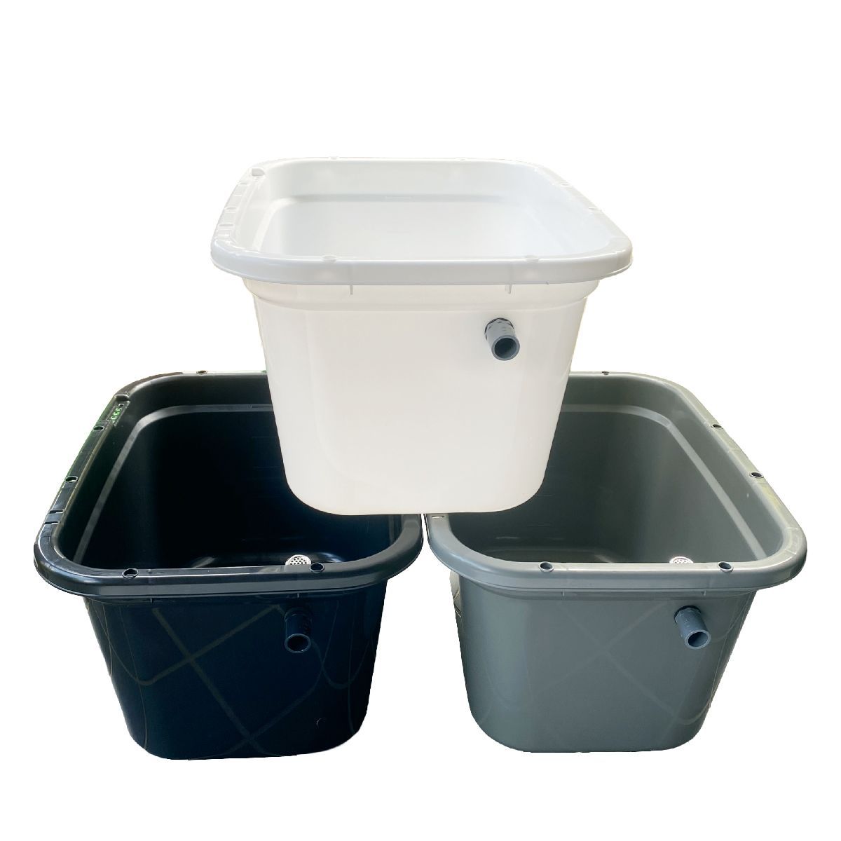 新仕様】メダカ飼育ケース 56㍑【三色有り】オーバーフローキャップ付