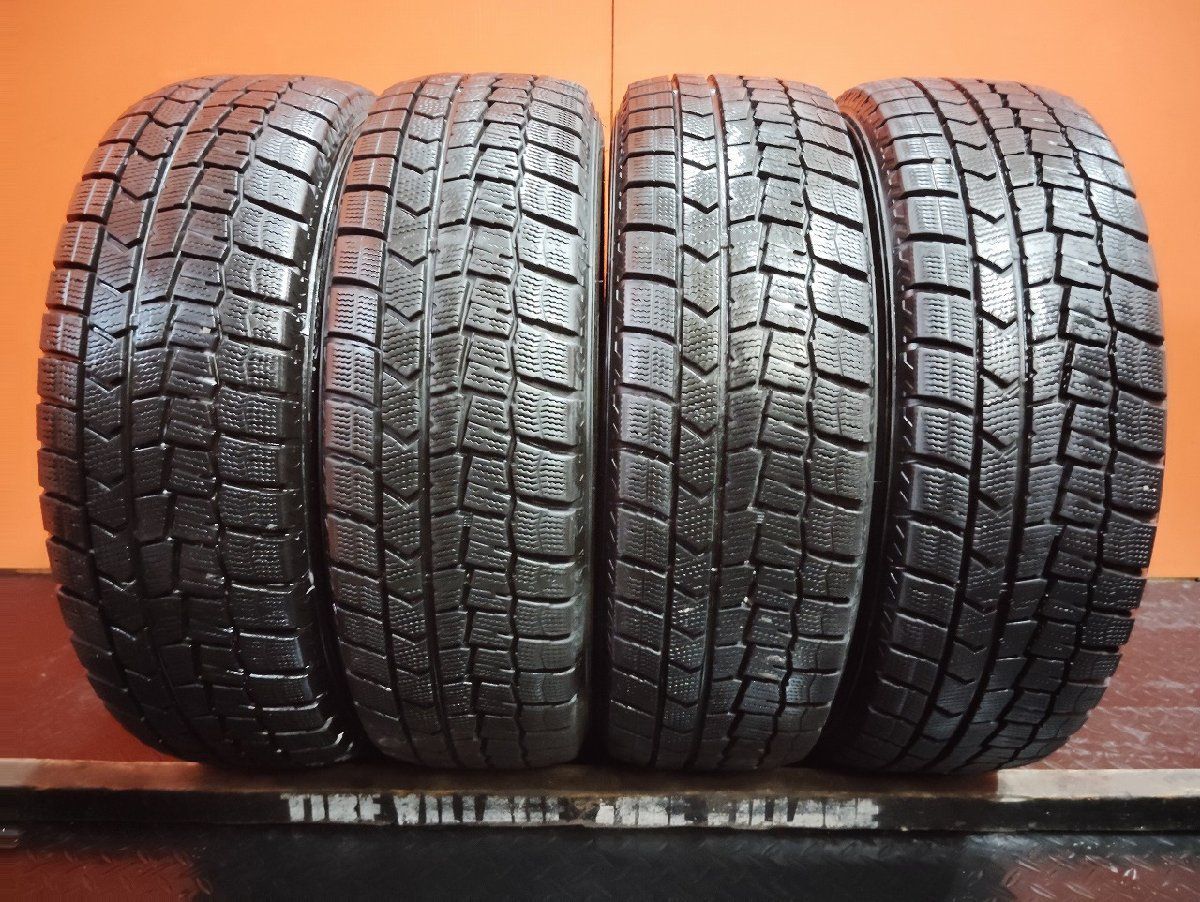 DUNLOP WINTER MAXX WM02 185|65R15 15インチ スタッドレス 4本 20年製 バリ溝 ノート フリード イスト デミオ等 KTE235