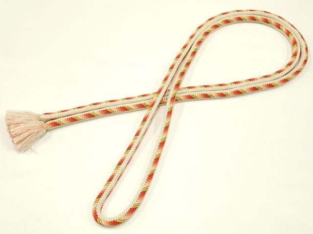 平和屋着物 上 有職組紐道明 帯締め 奈良組 丸胡蝶 金糸 宮内庁御用 国立博物館御用 東京芸術大学御用 AABA9856ay