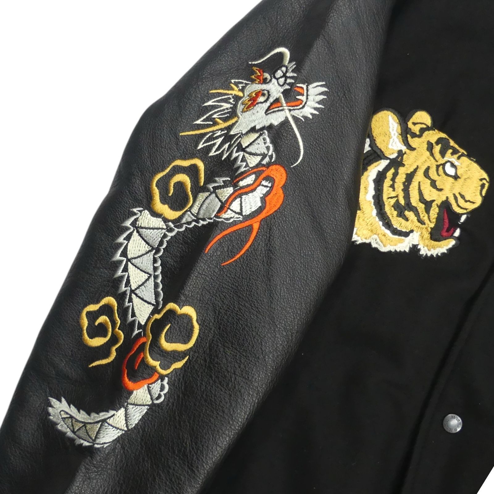 アヴィレックス☆刺繍スタジャン 希少 AVIREX アヴィレックス 刺繍