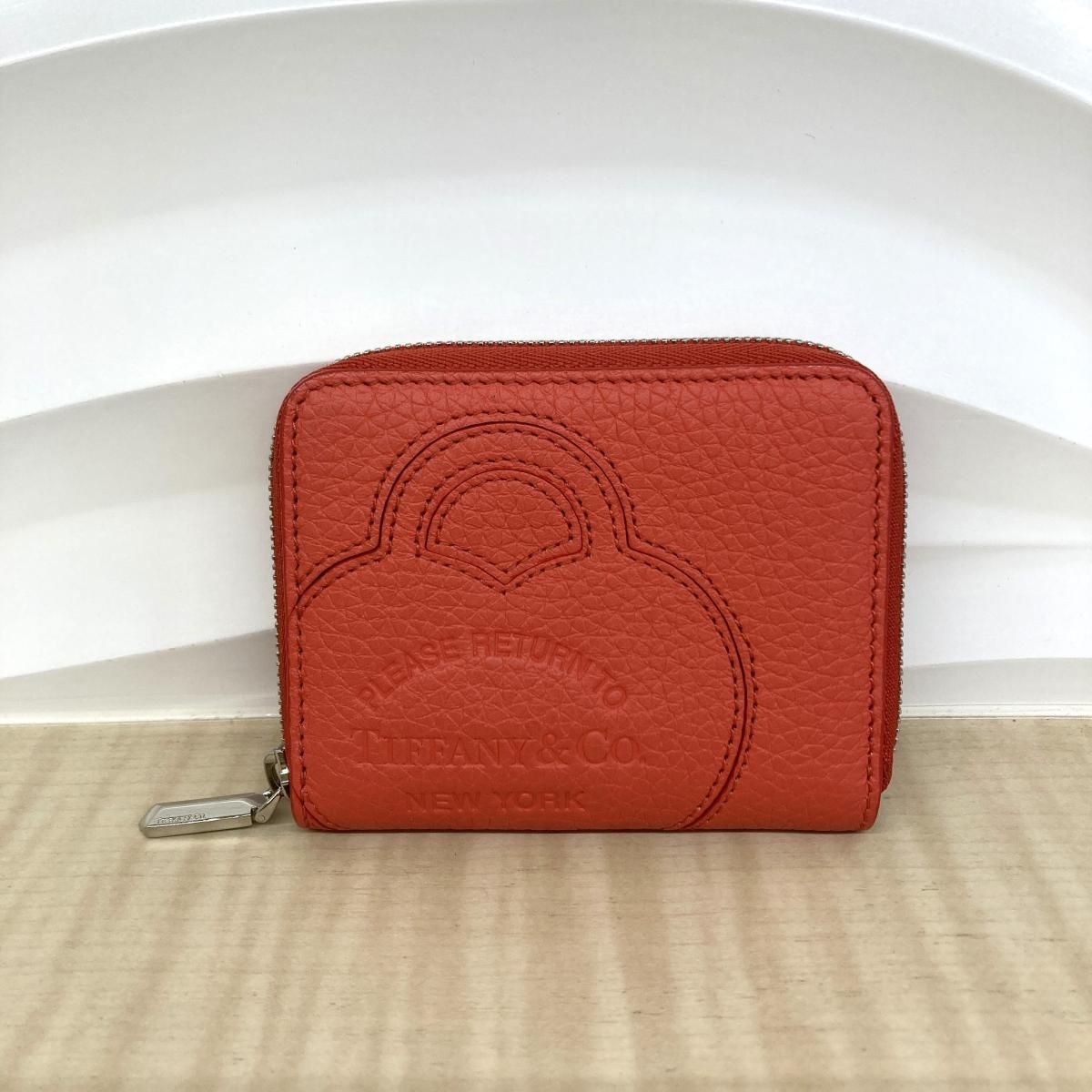 中古】 Tiffany&Co. （ティファニー） ﾘﾀｰﾝﾄｩﾃｨﾌｧﾆｰ ｺｲﾝｹｰｽ 財布