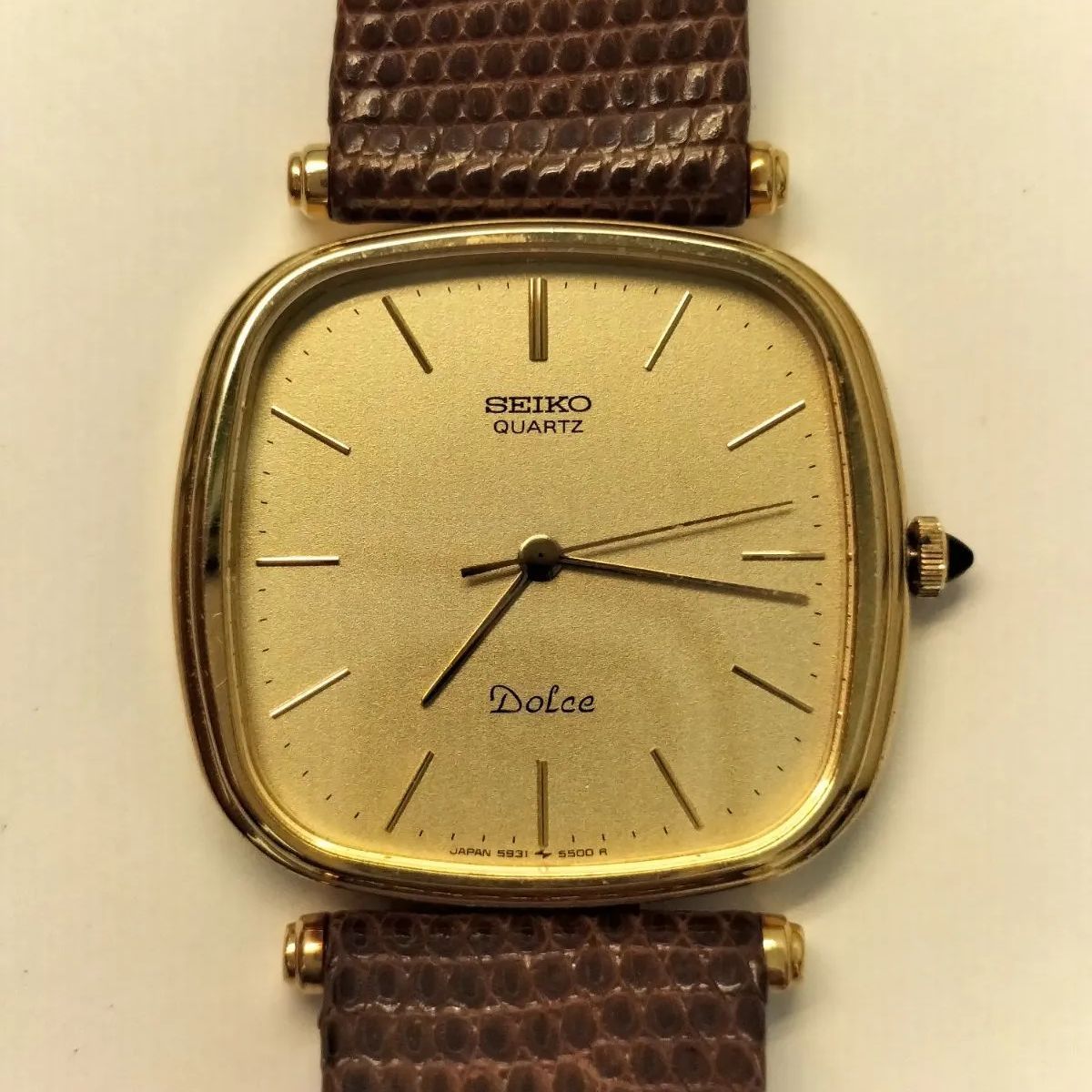 東電☆贈呈品】SEIKO セイコーDOLCE ドルチェ/5931-5400 - メルカリ