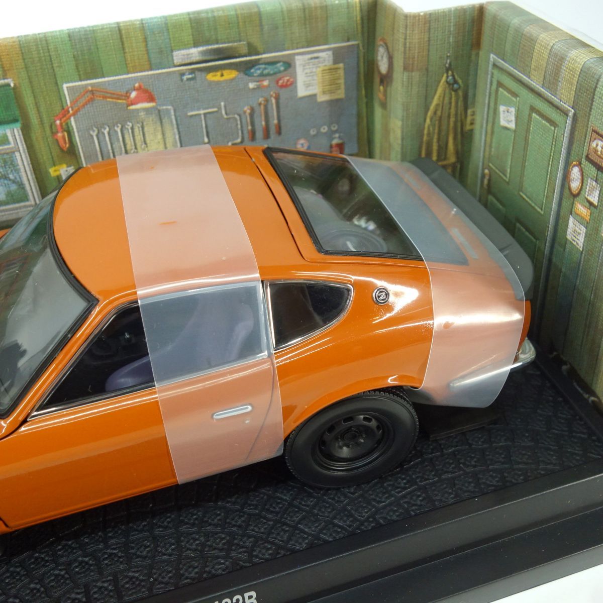 京商 1/18 ニッサン フェアレディ Z 432-R オレンジ ミニカー Make Up Co., Ltd. / Nissan Fairlady Z “Version ST” 2024 (JP