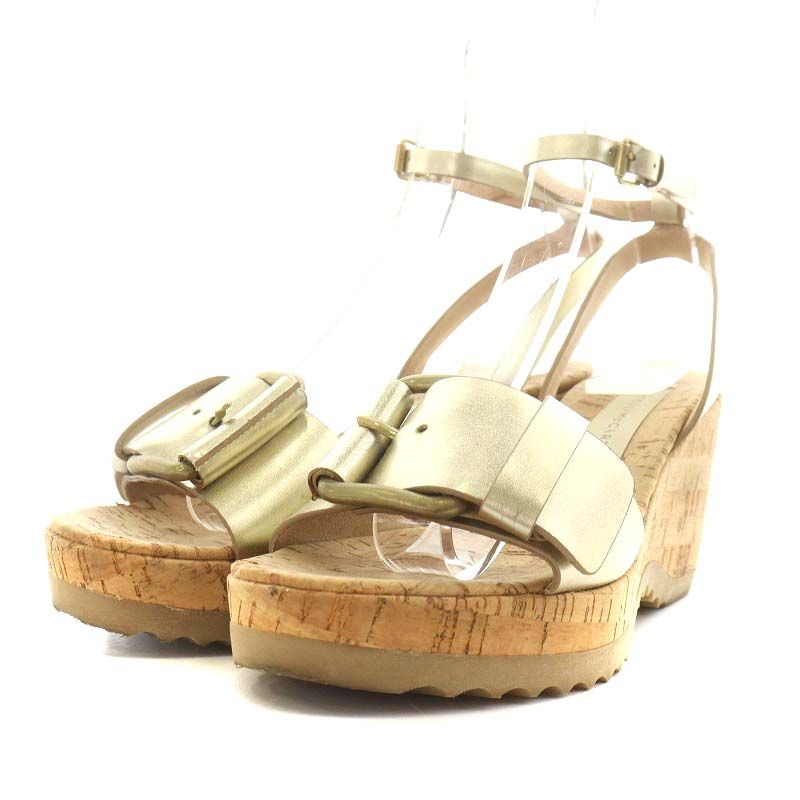 ステラマッカートニー　ウェッジソール　22〜22.5㎝ STELLA McCARTNEY ウェッジソールサンダル22.5cm