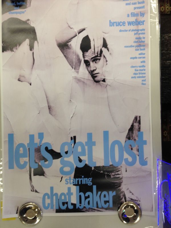 Let's Get Lost poster / Bruce Weber / P1 / chet baker 大判ポスター 