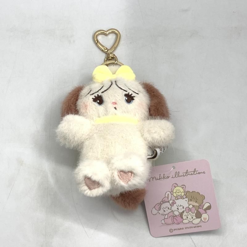 中古】mikko illustrations キャミー スフレ マスコット おすわり巾着
