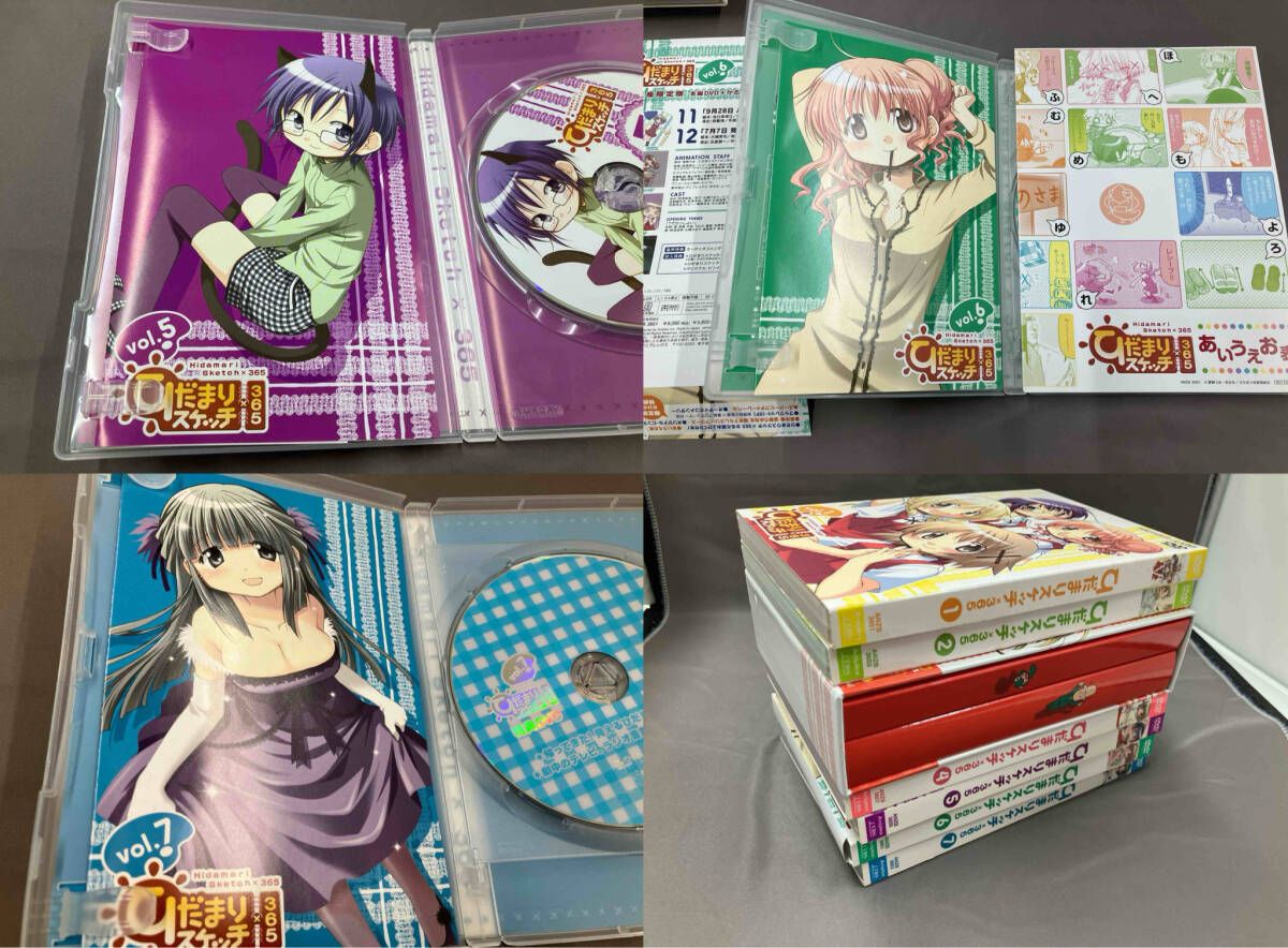 DVD 【※※※】[全7巻セット]ひだまりスケッチ×365 1~7(完全