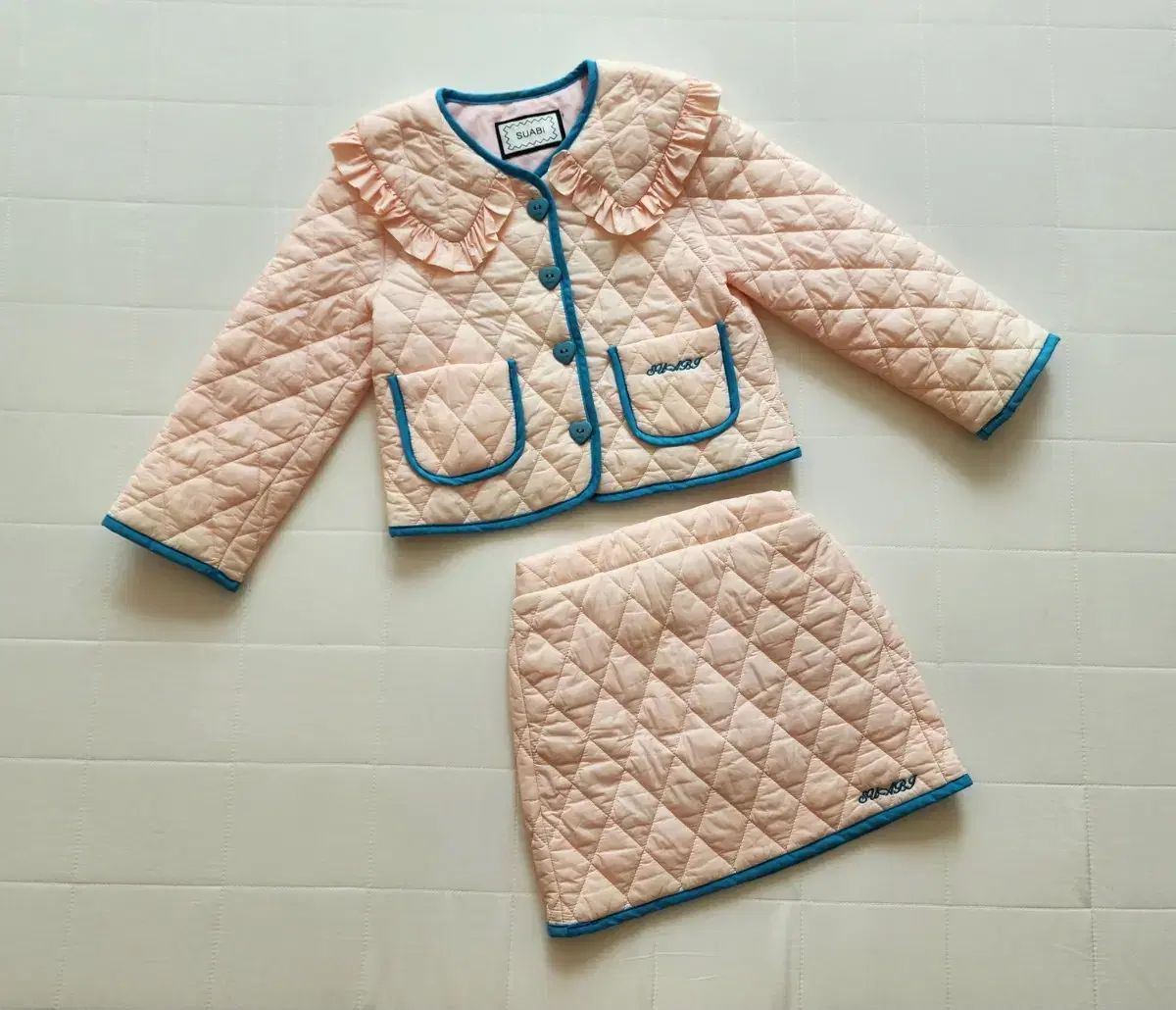 スアビ キルトツーピース XL サイズ