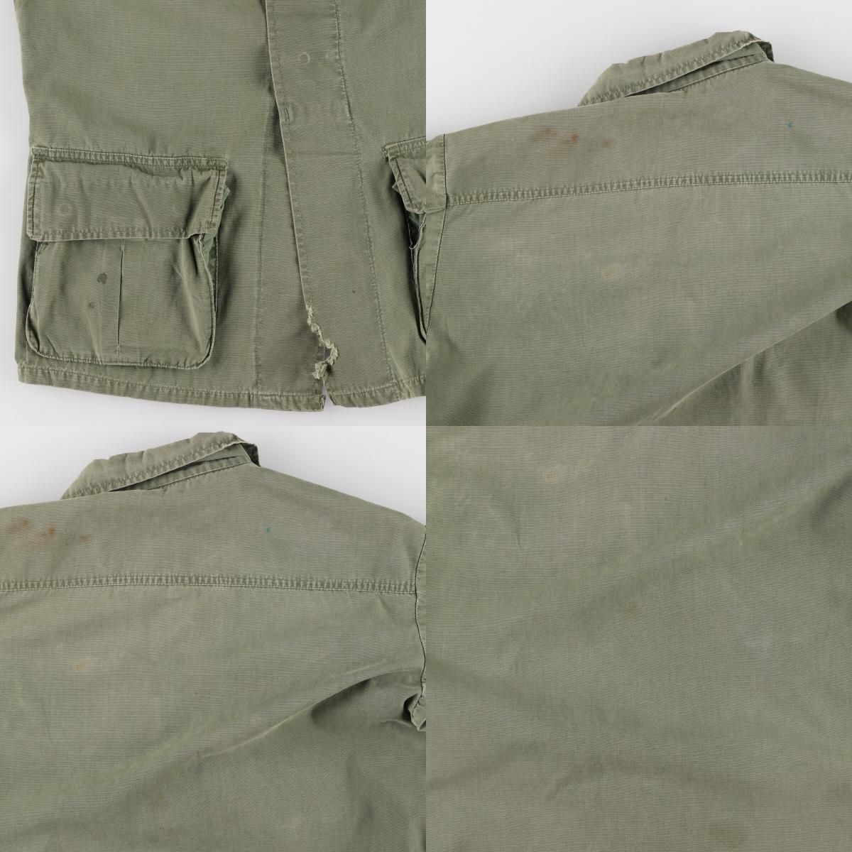 古着 70年代 米軍実品 ジャングルファティーグ 4th ミリタリー 