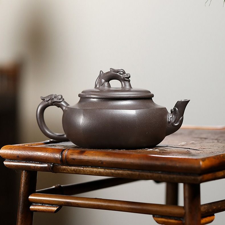 茶道具 中国宜興 紫砂壺 水平壺 急須