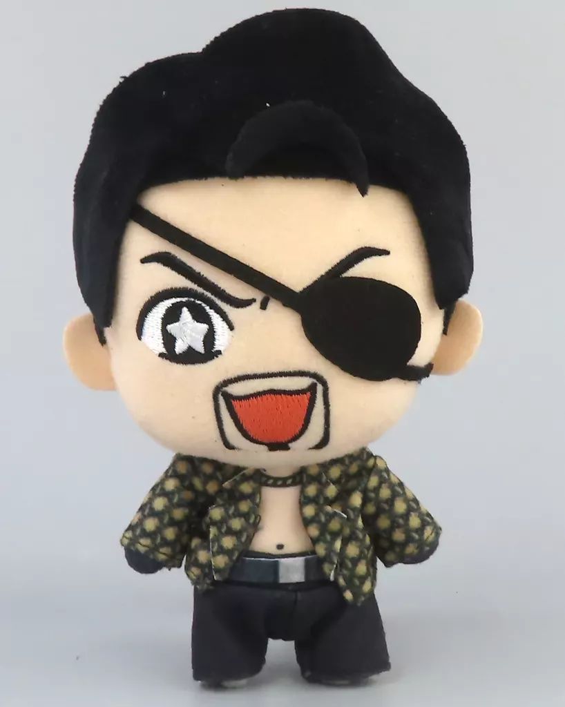 中古】ぬいぐるみ [缶バッジ欠品] 真島吾朗 ぬいぐるみ 「龍が