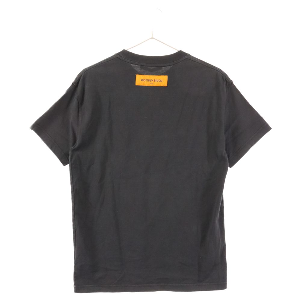 LOUIS VUITTON (ルイヴィトン) 21AW LVエンボスロゴ 半袖Tシャツ カットソー ブラック RM212 NPG HLY64W -  メルカリ