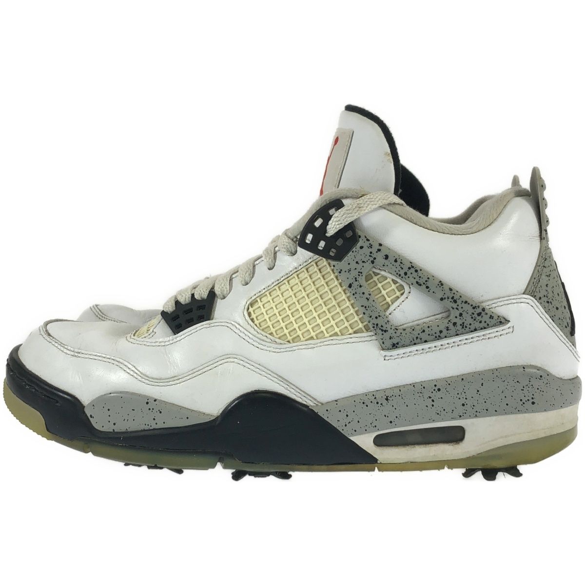 NIKE ナイキ GOLF AIR JORDAN 4 WHITE CEMENT ゴルフスニーカー CU9981 