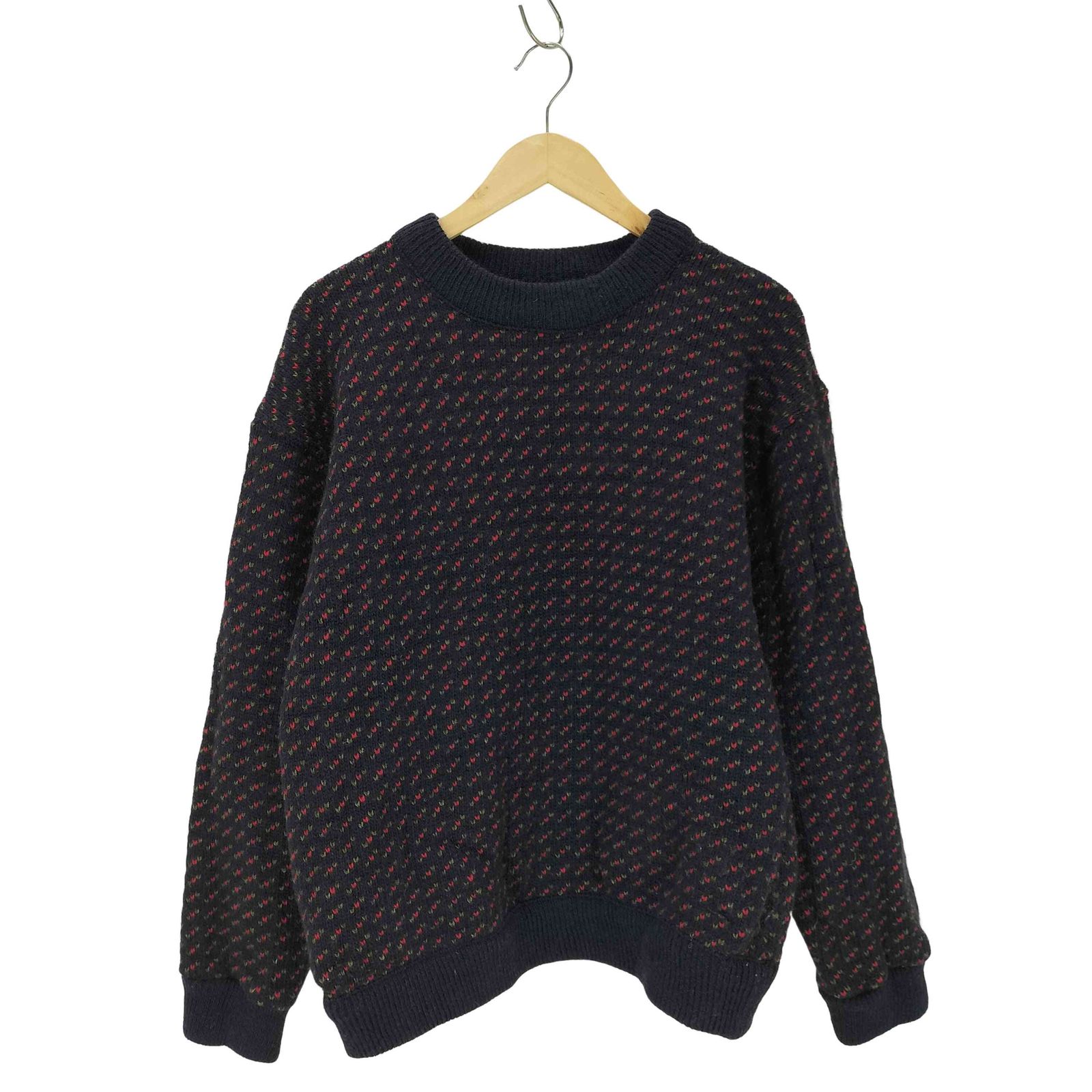 エルエルビーン L.L.Bean ノルウェー製 バーズアイニット メンズ