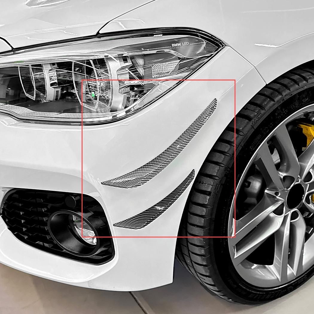 BMW 1シリーズ F20 F21 M Sport 2015-2019 前バンパーサイド風刀 車外装パーツ ABS製 カーボン調 |5.11