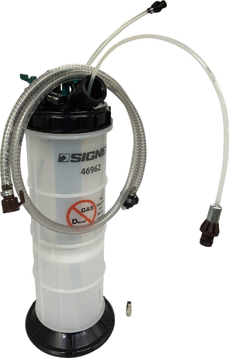 シグネット SIGNET 46962 オイルチェンジャー 8L ハンド エア 品番 46962 エンジン ミッション ブレーキ オイル 交換 等 抜き取り