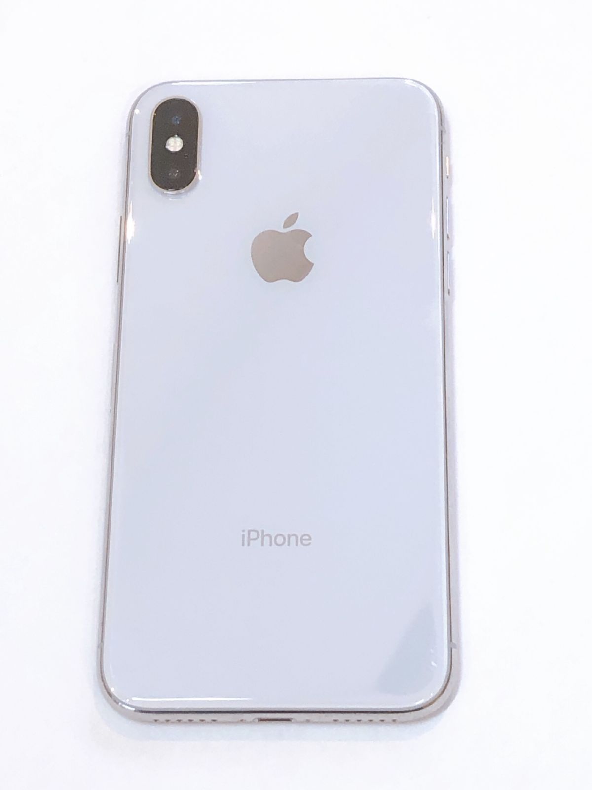 2605】iPhone X MQAY2J/A 64GB シルバー 白ロム ネットワーク