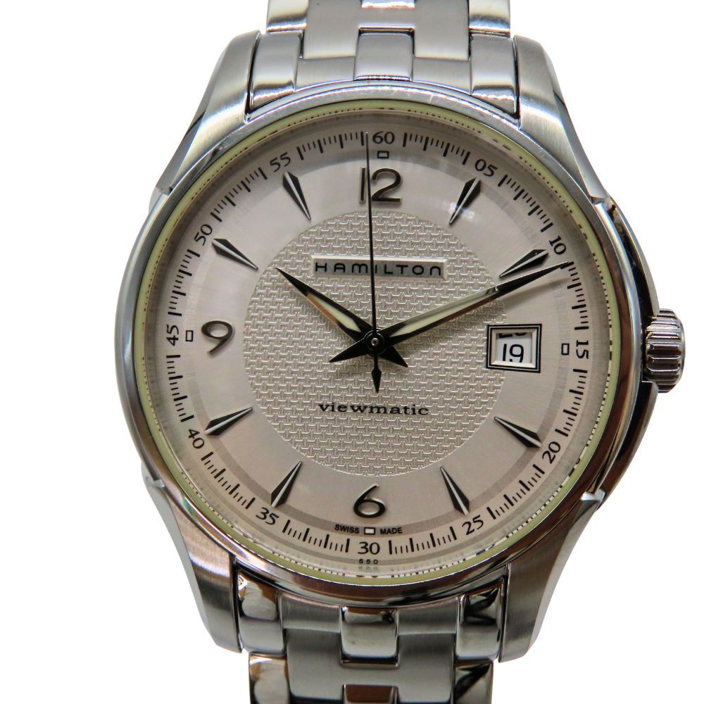 【美品】HAMILTON viewmatic 自動巻き H325150 腕時計 中古】 HAMILTON ハミルトン H325150 ジャズマスター ビュー