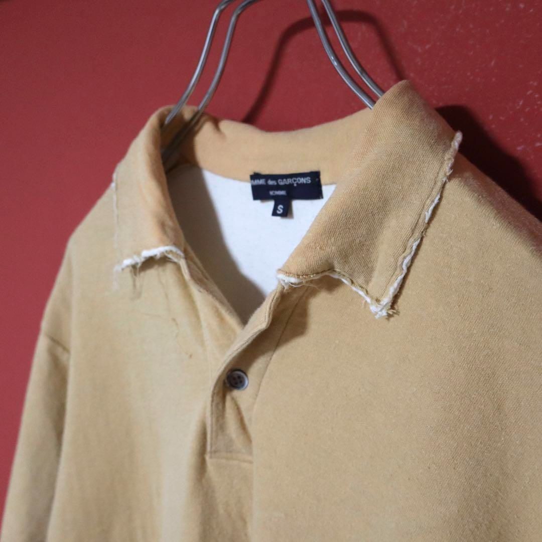 COMME des GARCONS HOMME 04SS ほつれ加工 ポロシャツ COMME des GARCONS HOMME 04SS ほつれ加工 ポロシャツ - メルカリ