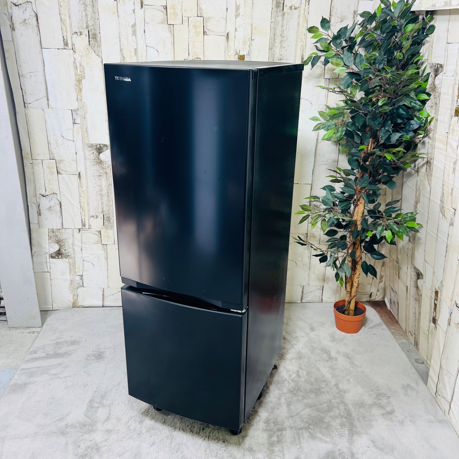 2023年製】TOSHIBA 東芝 GR-U15BS ノンフロン冷凍冷蔵庫 FS7