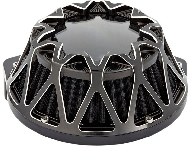 CROSS FIRE エアークリーナーキット ブラック：1991〜22年スポーツスター