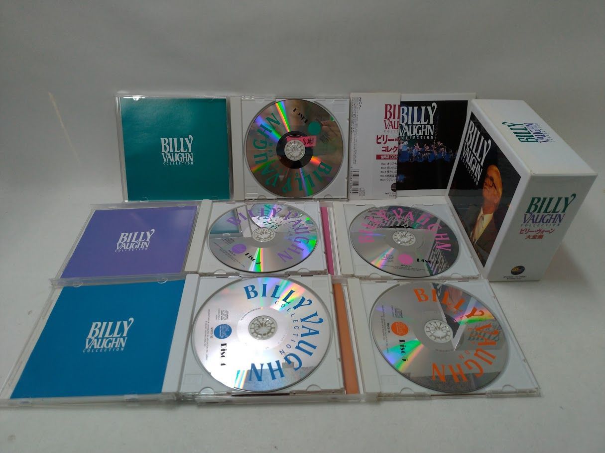 ビリー・ヴォーン大全集【CD5枚組セット】状態：非良 - メルカリ