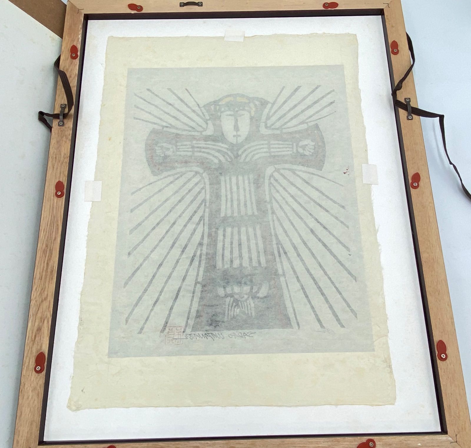 木版画 キリスト