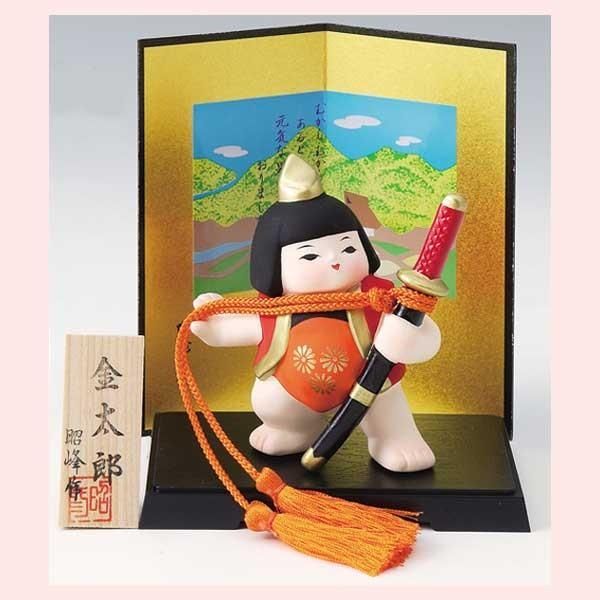 太刀持ち 金太郎 置物 S-704 ※五月人形,五月飾り,端午の節句,こどもの 