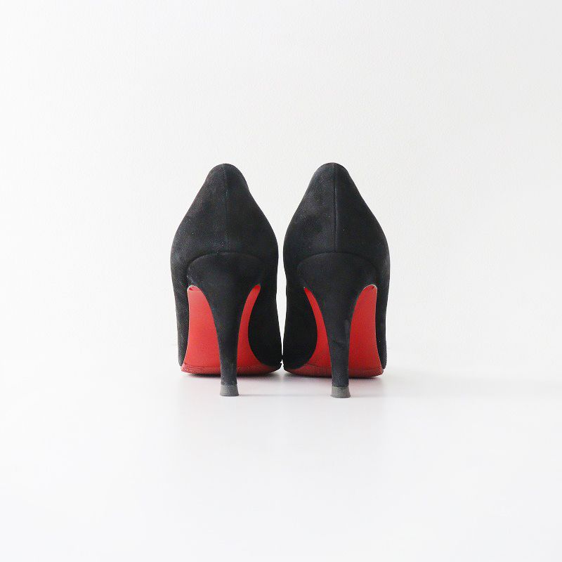 クリスチャンルブタン Christian Louboutin プレーントゥ スエード