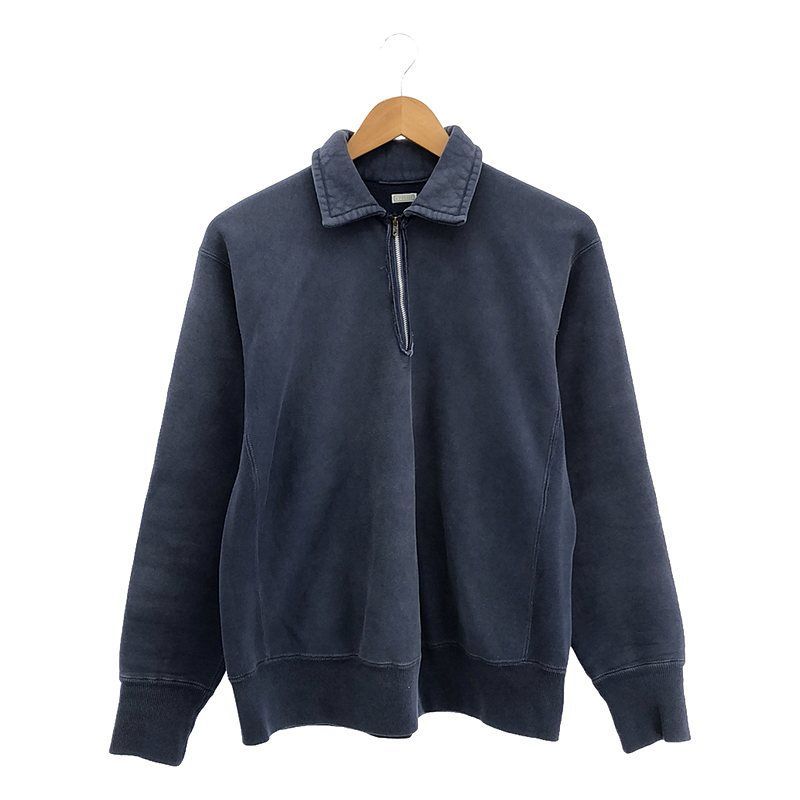 A.PRESSE / アプレッセ | 2023AW | Vintage Half Zip Sweatshirt 