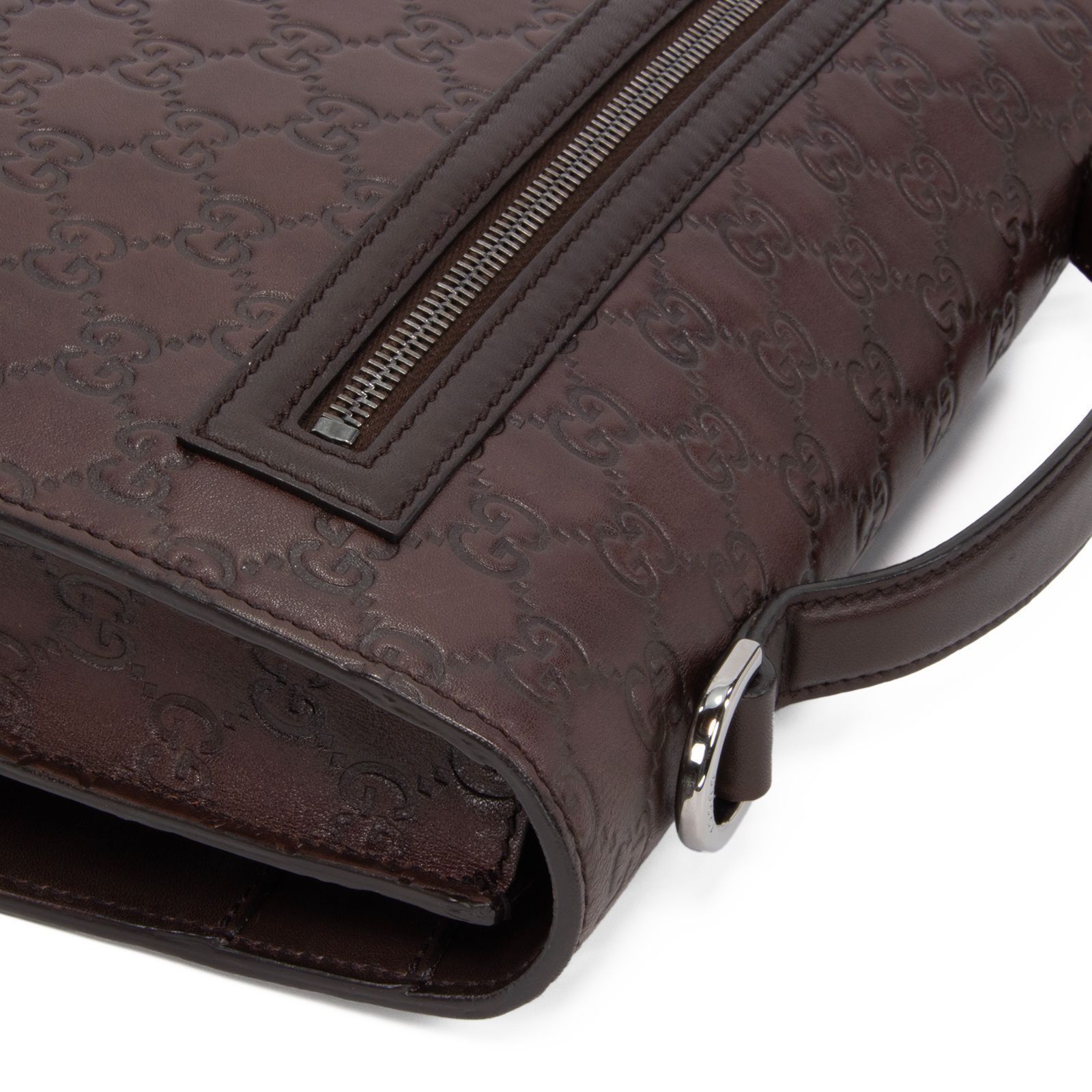 本物 グッチ 2WAYショルダーバッグ メンズ シマレザー 茶色 斜め掛け GG 本物 グッチ 2WAYショルダーバッグ メンズ シマレザー 茶色 斜め