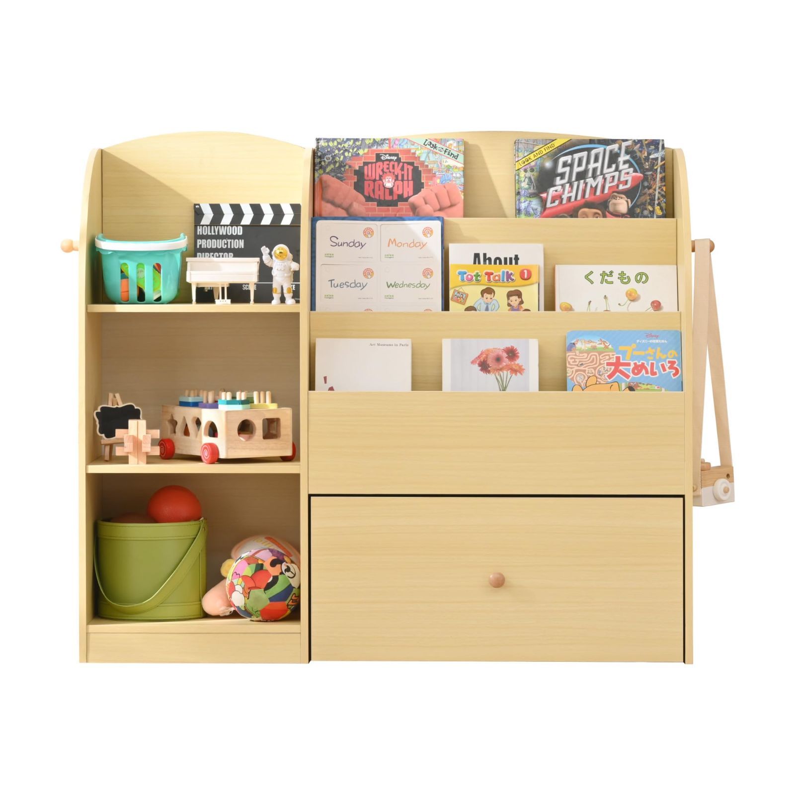 商品 収納ケース 子供用シェルフ 子ども用本棚 本箱 収納ボックス 大容量 木製 収納ラック キッズ 収納棚 子供服 おもちゃ箱 おもちゃ収納 本棚 大容量 絵本ラック 入園 絵本棚 入学 出産祝い BTM プレゼント