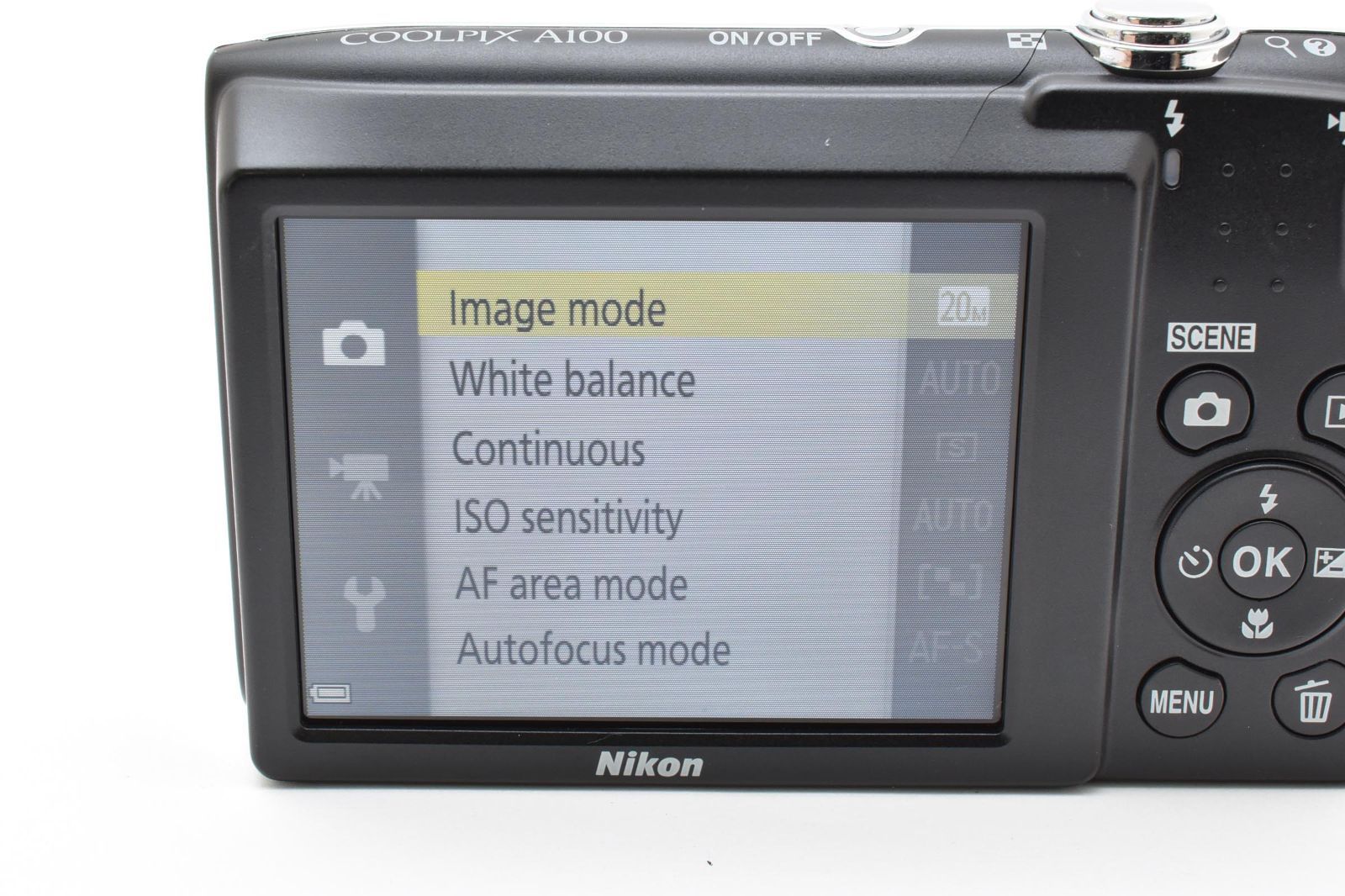 訳あり] ニコン Nikon COOLPIX A100 レッド クールピクス コンパクト 