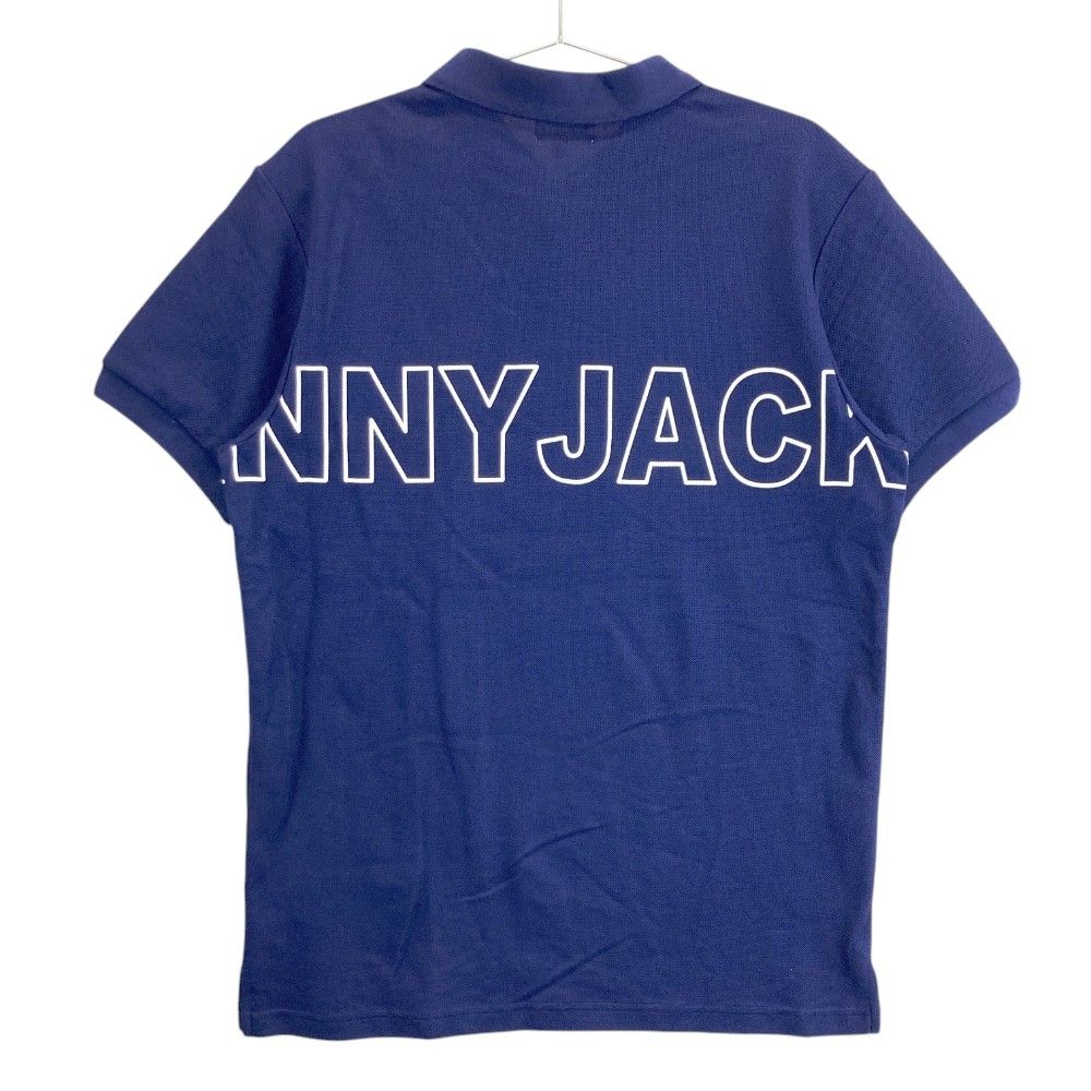 サイズ：6 JACK BUNNY ジャックバニー 半袖ポロシャツ ネイビー系