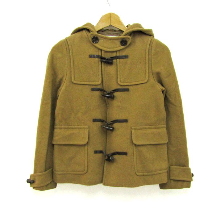 ビューティアンドユースユナイテッドアローズ ダッフルコート アウター レディース Sサイズ 茶 BEAUTY-YOUTH UNITED ARROWS