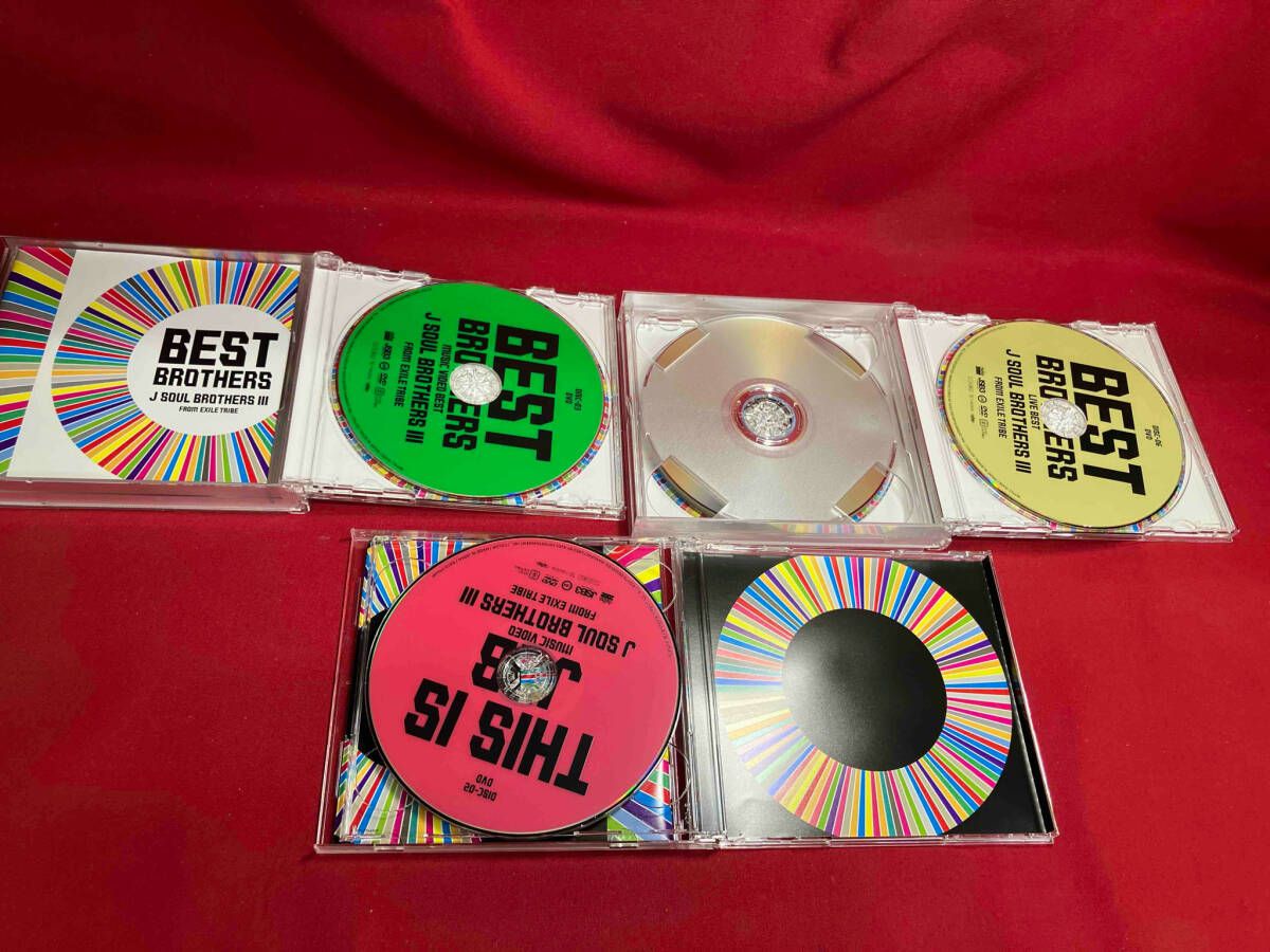 ＢＥＳＴ　ＢＲＯＴＨＥＲＳ／ＴＨＩＳ　ＩＳ　ＪＳＢ（５ＤＶＤ付） 三代目 J SOUL BROTHERS from EXILE TRIBE CD BEST BROTHERS ⁄ THIS IS