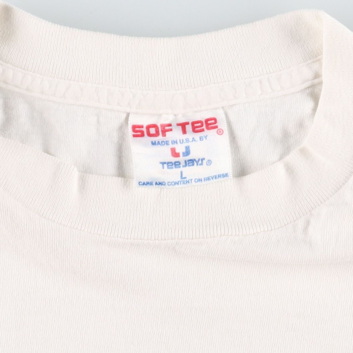 72cm身幅90年代 SOF TEE 両面 プリントTシャツ USA製 メンズL ヴィンテージ /eaa357508