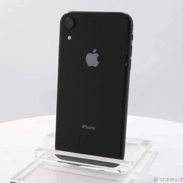 品〕 iPhoneXR 128GB ブラック MT0G2J／A SIMフリー【295】 【公式通販】