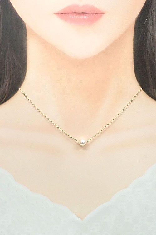 ミキモト アコヤ真珠 ネックレス K18イエローゴールド MIKIMOTO ミキモト アコヤ真珠 ネックレス K18イエローゴールド MIKIMOTO