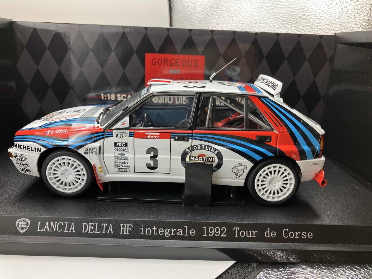 KYOSHO 1/18 LANCIA DELTA INTEGRALE 1992 TOUR DE CORSE