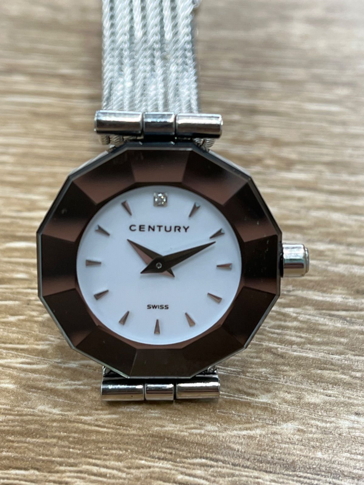 センチュリー レディース時計 稼働品 電池交換済み century - メルカリ