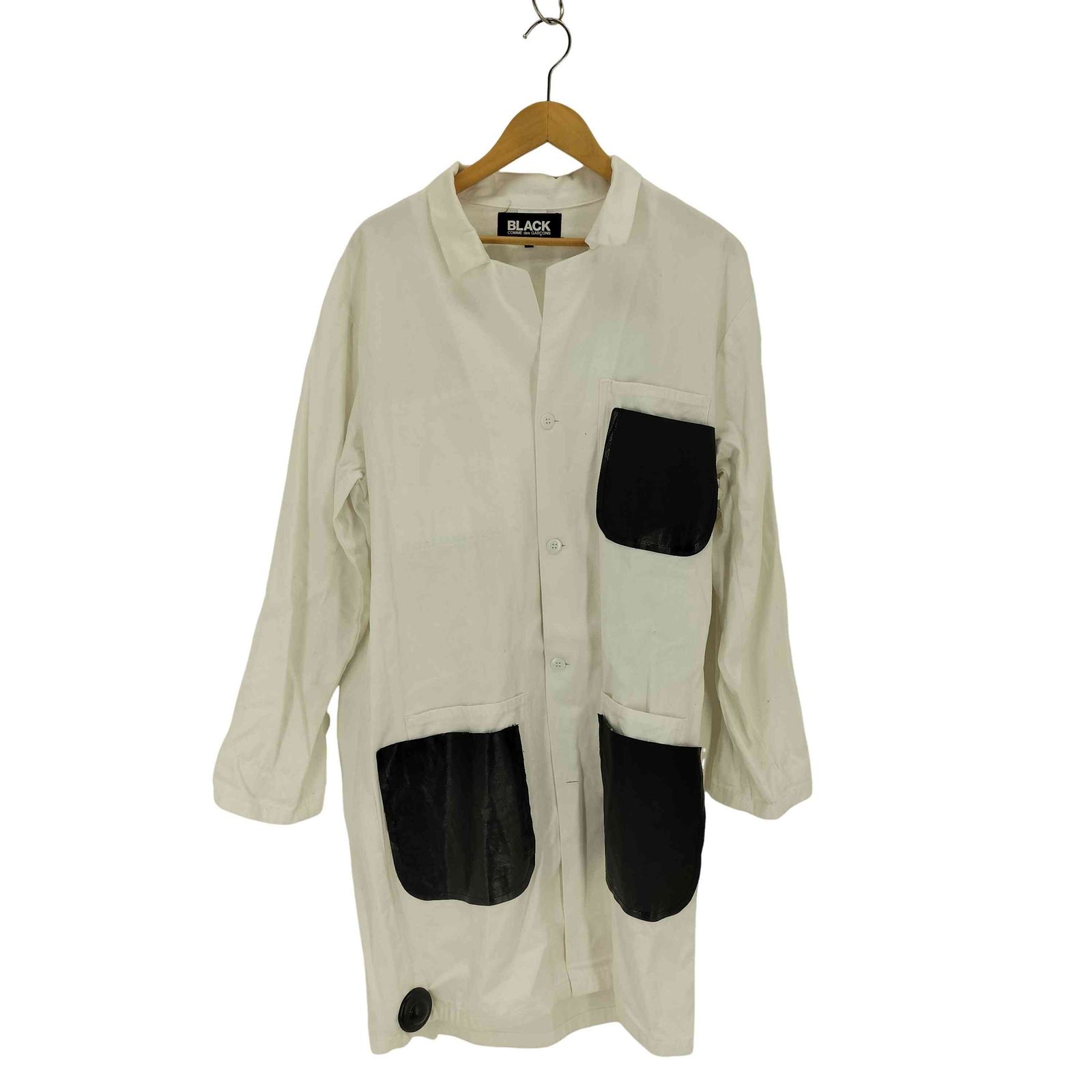 ブラックコムデギャルソン BLACK COMME des GARCONS AD2021 リメイクエンジニアコート メンズ JPN：L 