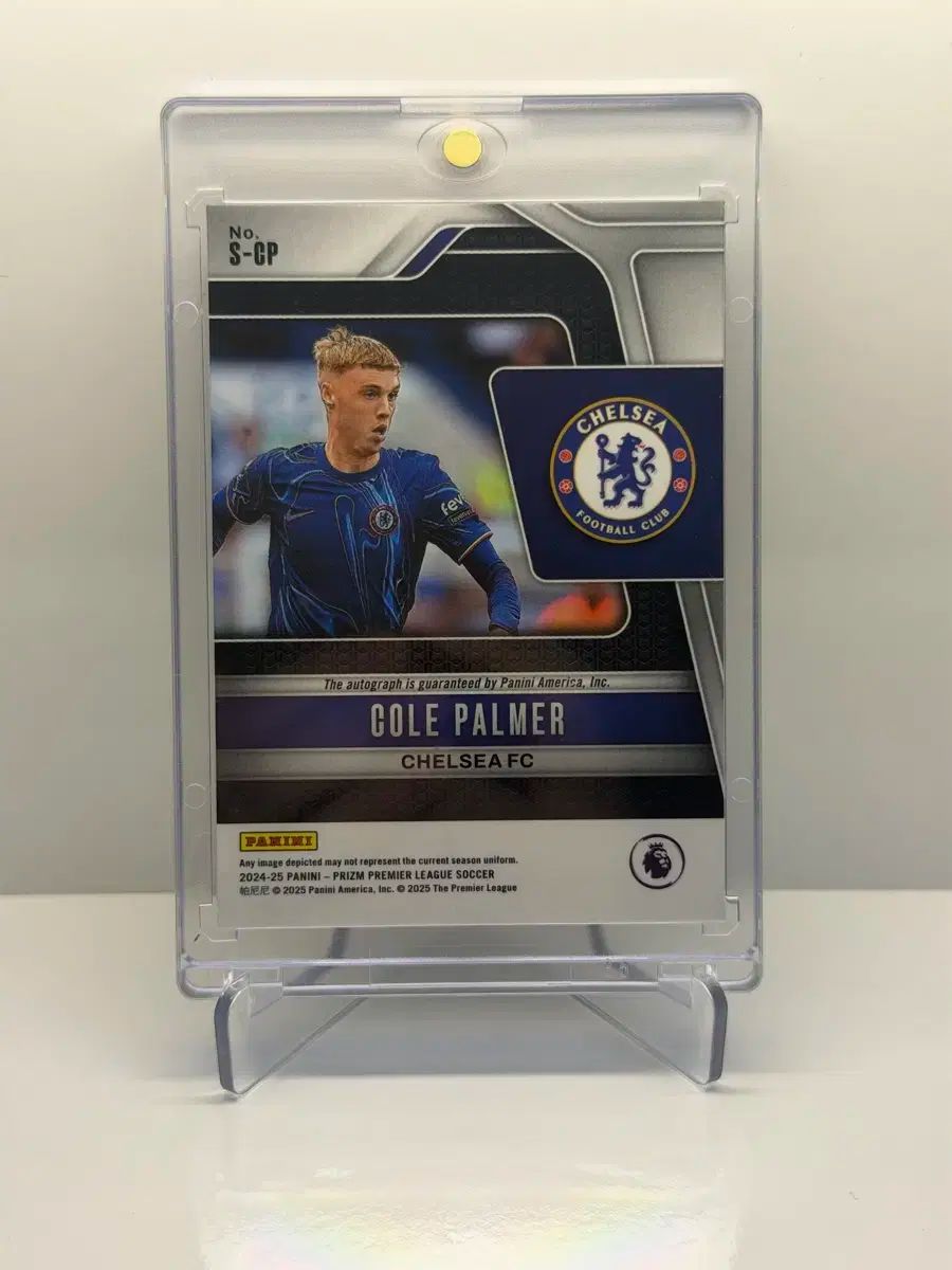 Prizm マンチェスター・シティ コール・パルマー 直筆サインカード